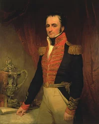 Porträt von Admiral Sir James Stirling (1791-1865), erster Gouverneur von Westaustralien 1829-39, ca. 1833